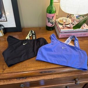 Nike Women's One-Shoulder Sports Bra Bundle